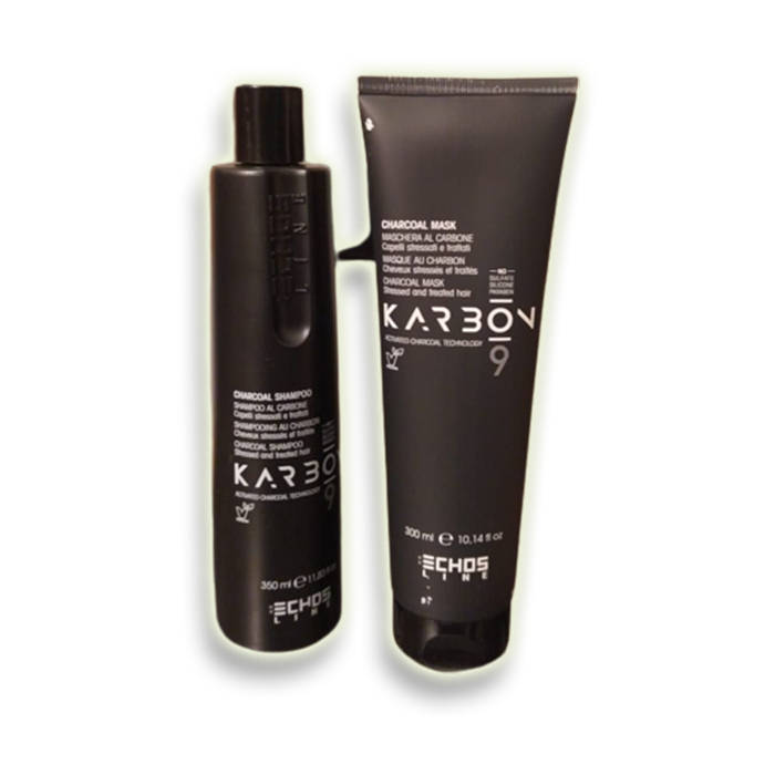 Echosline Karbon 9 Charcoal Hair Mask - 300ml