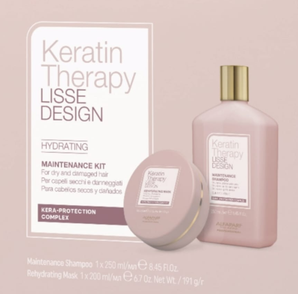 Keratin Shampoo and Mask - Maintenance Kit