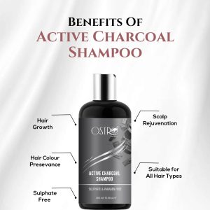 Active Charcoal Sulphate & Paraben free Shampoo